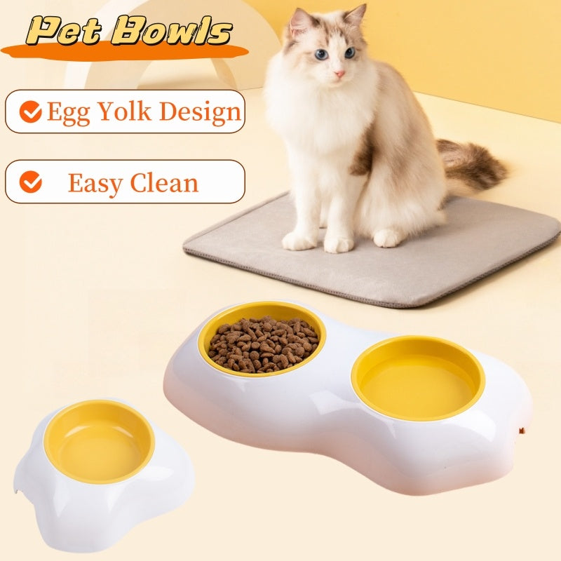 egg yolk pet bowl