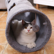 plush cat tunnel