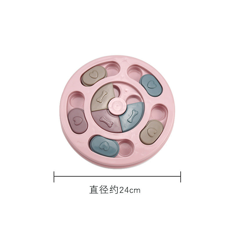 Interactive Pet Puzzle Feeder Slow Eating Toy