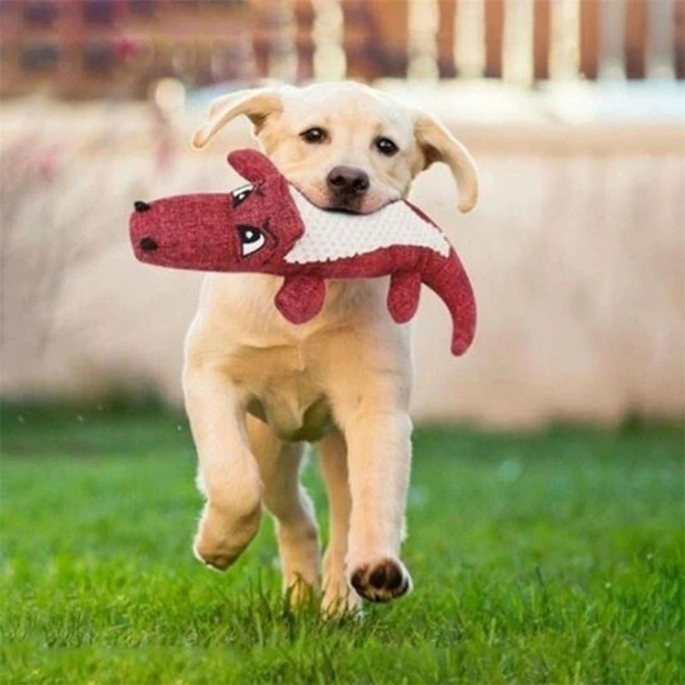 Durable Plush Squeaky Toy for Dogs