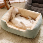 Cozy Plush Pet Bed Soft Warm & Stylish Comfort for Cats and Dogs
