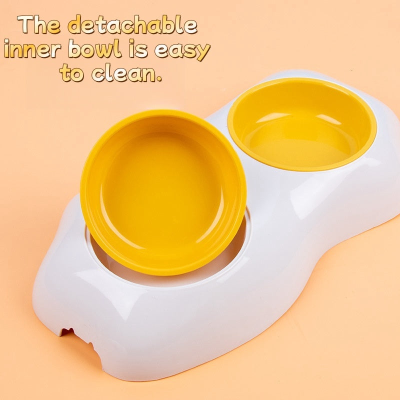 egg yolk pet bowl
