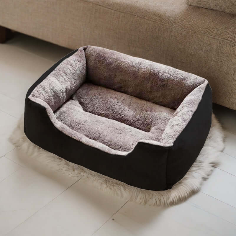 Cozy Plush Pet Bed Soft Warm & Stylish Comfort for Cats and Dogs