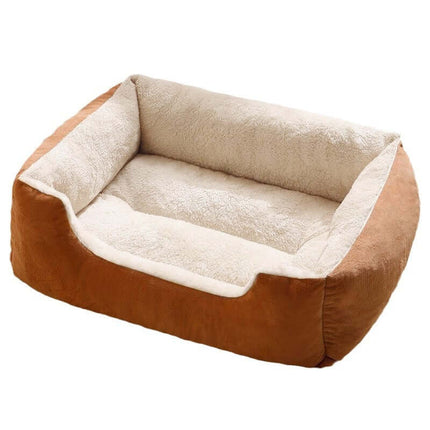 Cozy Plush Pet Bed Soft Warm & Stylish Comfort for Cats and Dogs