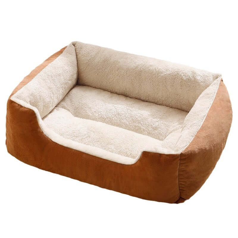 Cozy Plush Pet Bed Soft Warm & Stylish Comfort for Cats and Dogs