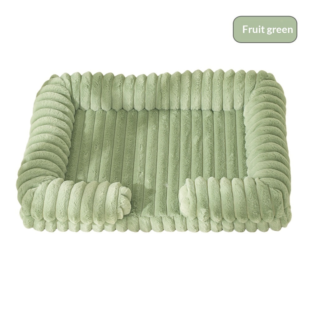 Ultra-Soft Calming Dog Bed – Deep Comfort & Full-Body Support