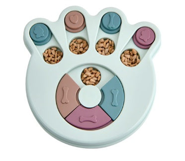 Interactive Pet Puzzle Feeder Slow Eating Toy