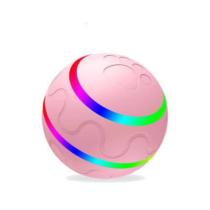 Smart Cat Toy Ball – USB Rechargeable Self-Rotating Interactive Ball
