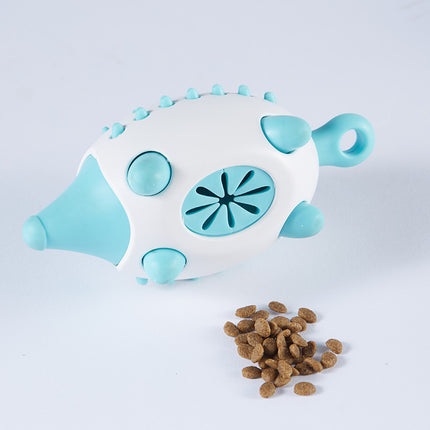 Interactive Hedgehog Dog Toy – Chew & Treat Dispenser