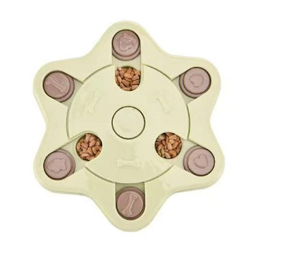 Interactive Pet Puzzle Feeder Slow Eating Toy