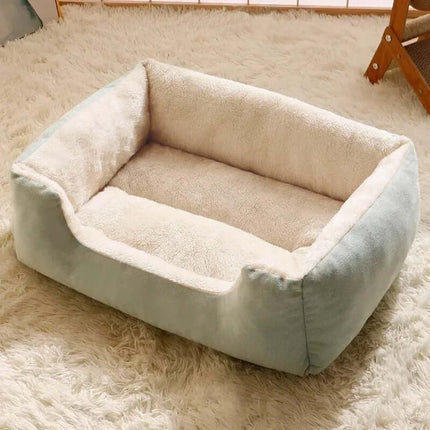 Cozy Plush Pet Bed Soft Warm & Stylish Comfort for Cats and Dogs