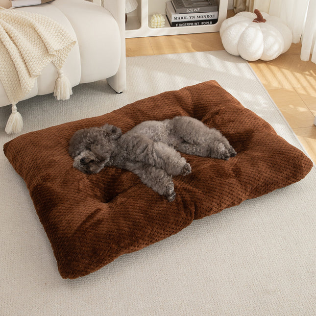 Winter Warm Cat Nest – Soft, Cozy Pet Mat for Indoor Cats & Small Dogs