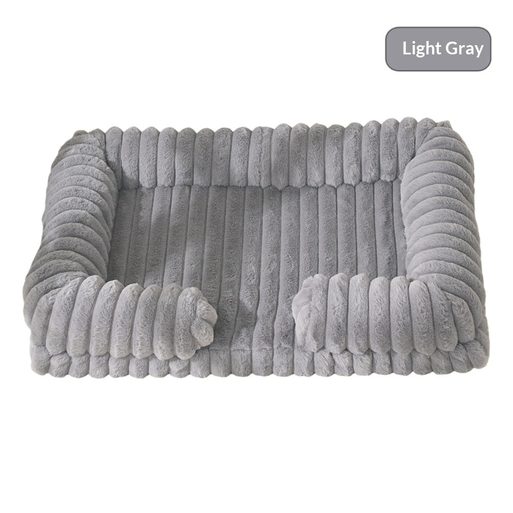 Ultra-Soft Calming Dog Bed – Deep Comfort & Full-Body Support