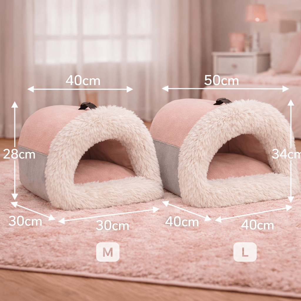 Calming Cat Cave Bed