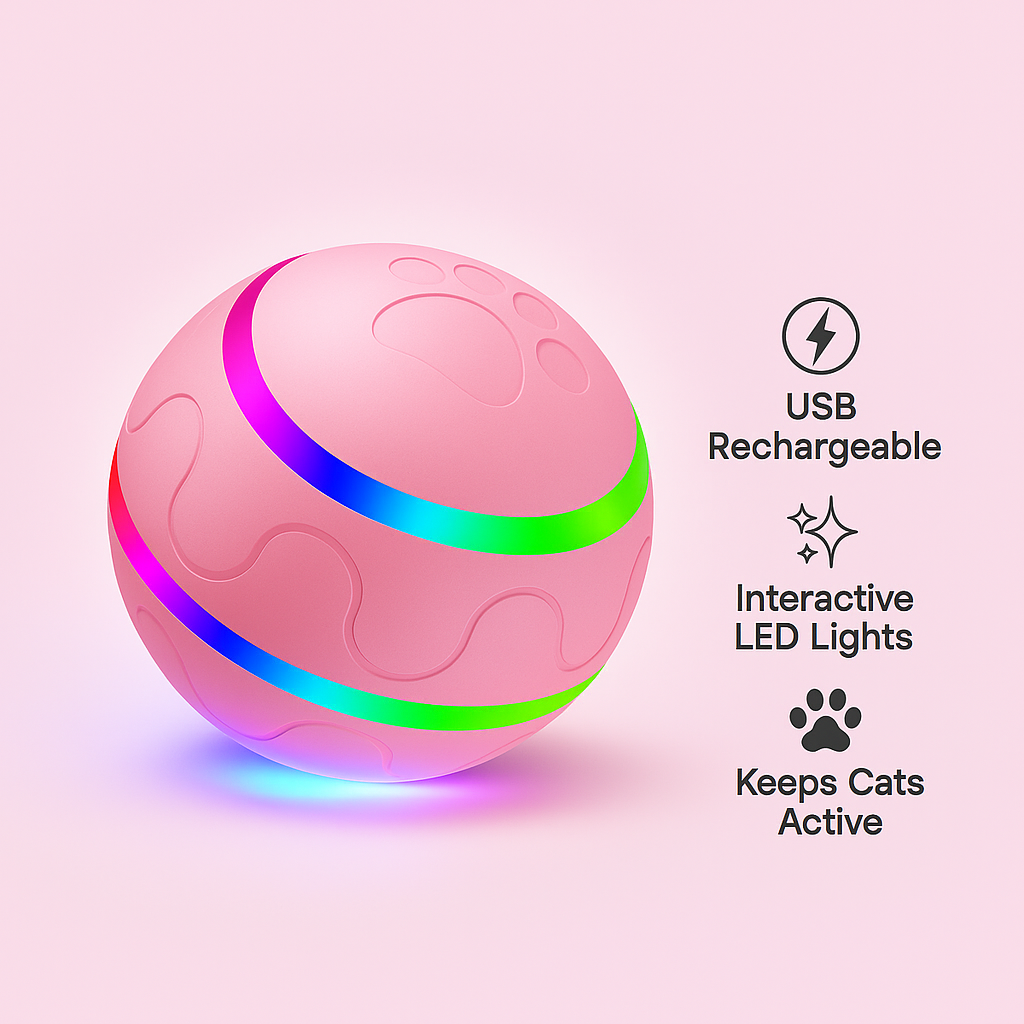 smart cat toy ball