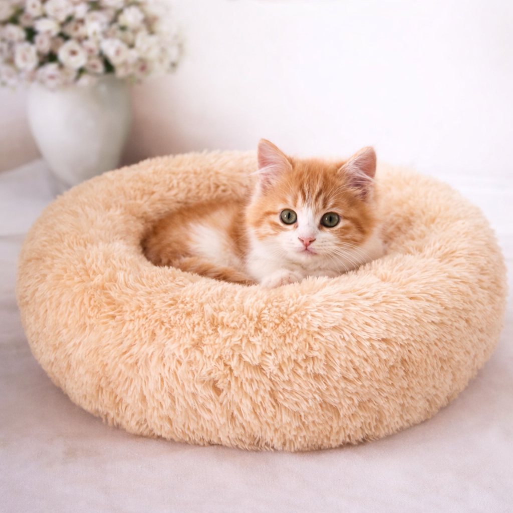 Ultra-Soft Calming Pet Bed