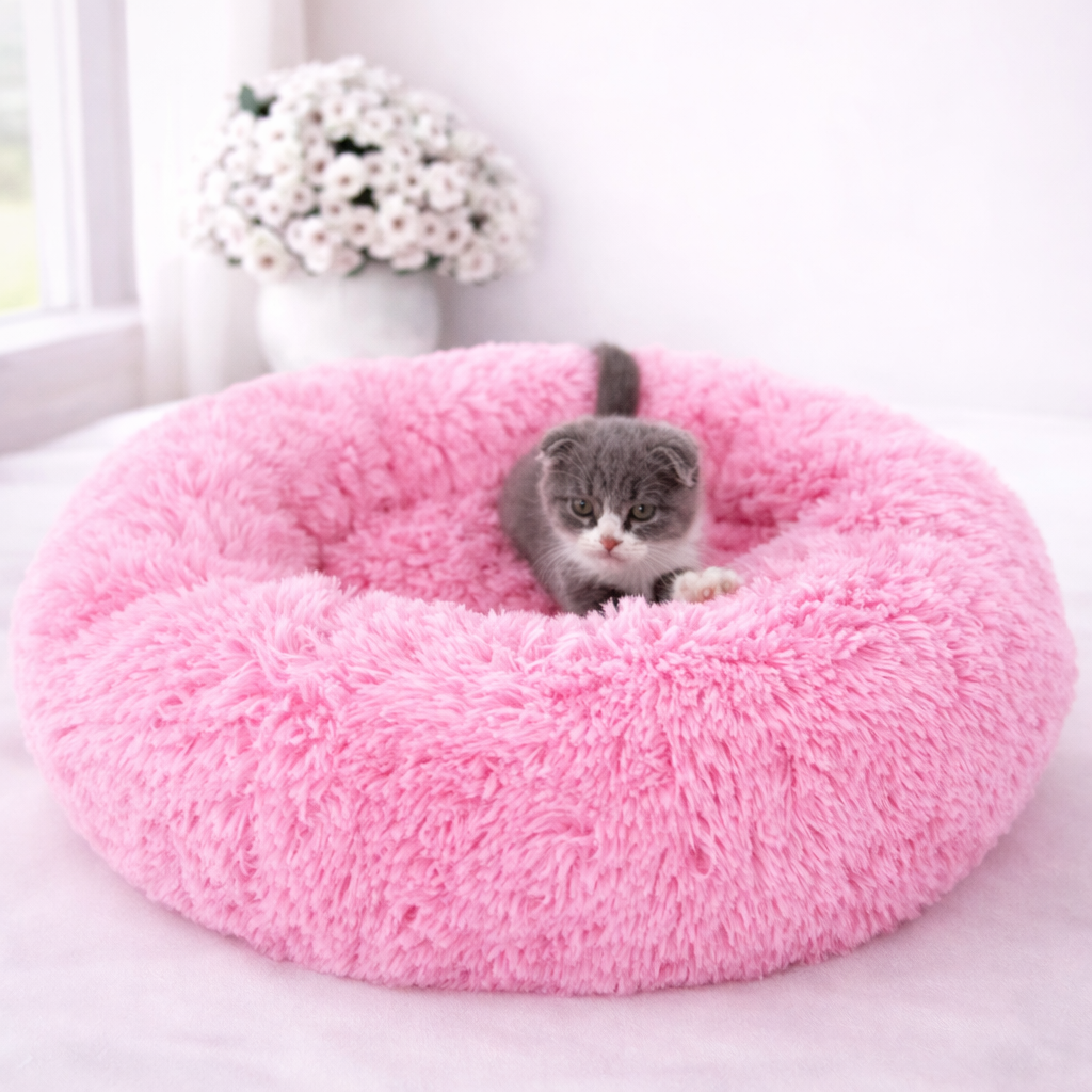 Ultra-Soft Calming Pet Bed