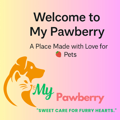 Welcome to My Pawberry, a place made with love for 🍓🐾 sweet as berry pets
