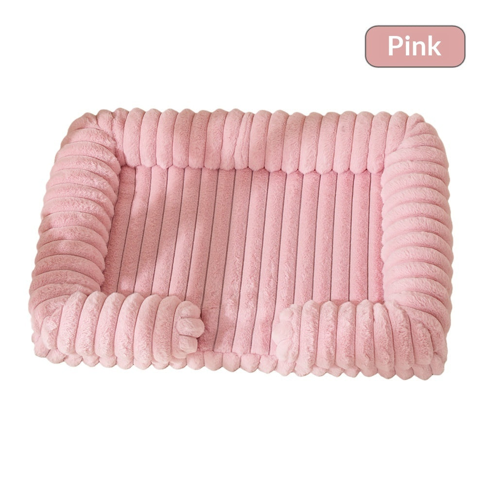Ultra-Soft Calming Dog Bed – Deep Comfort & Full-Body Support
