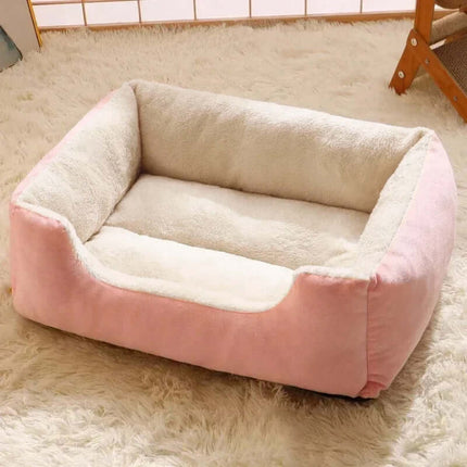 Cozy Plush Pet Bed Soft Warm & Stylish Comfort for Cats and Dogs