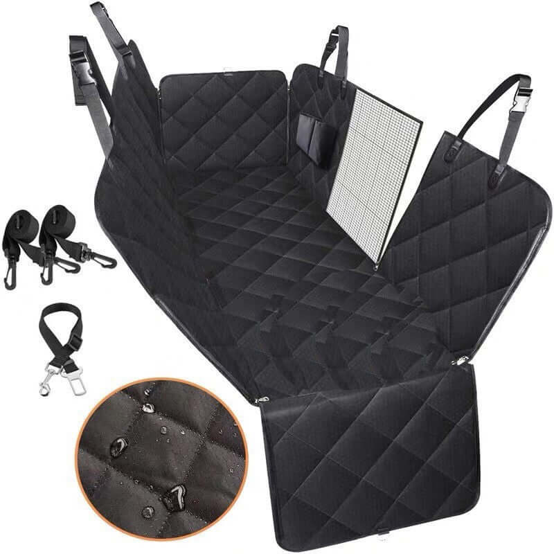 Waterproof 600D Dog Car Seat Cover – Non-Slip SUV Protector