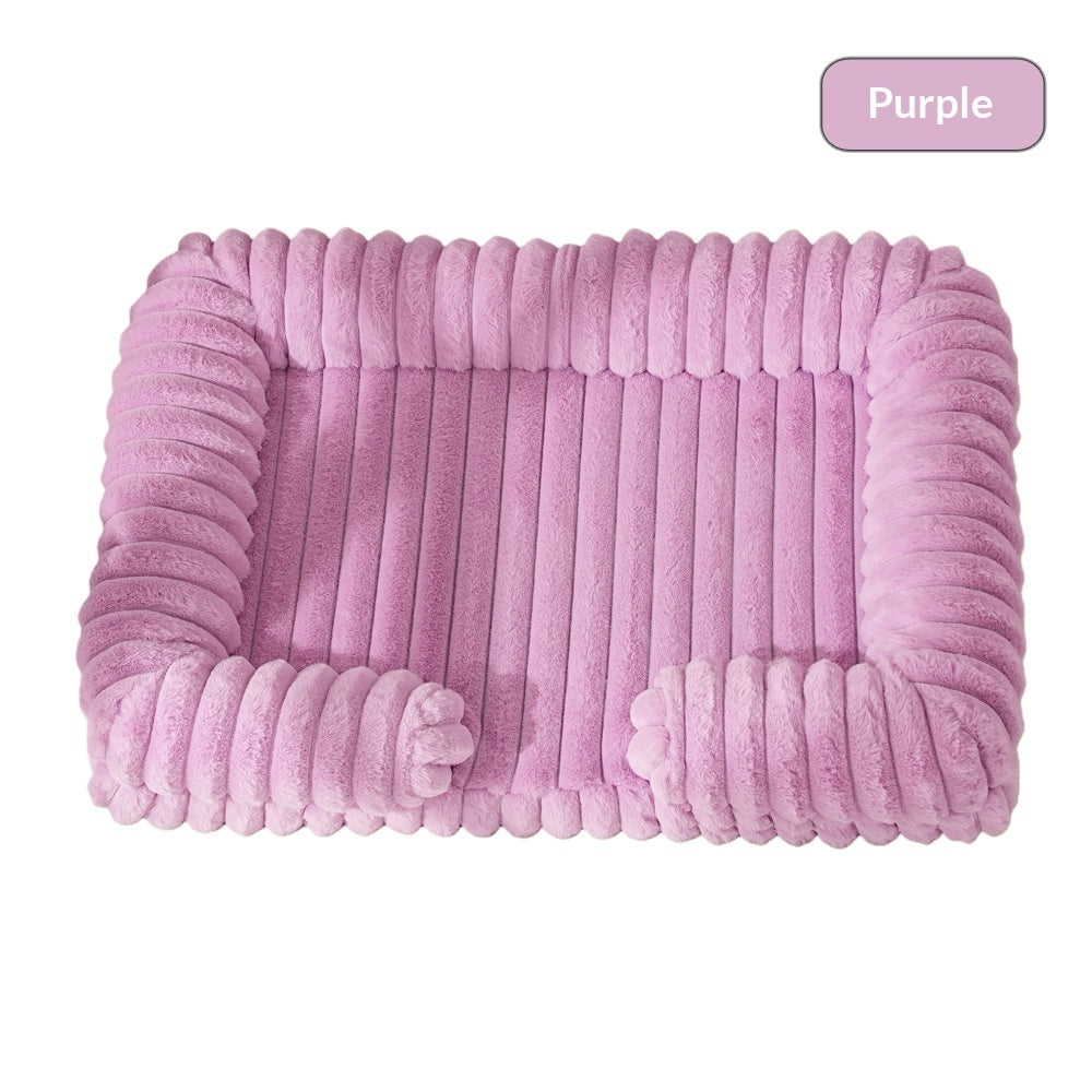 Ultra-Soft Calming Dog Bed – Deep Comfort & Full-Body Support