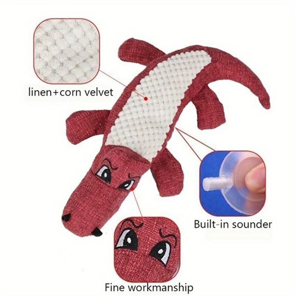 Durable Plush Squeaky Toy for Dogs